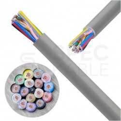 Kabel sterowniczy ELITRONIC LIYY 16x0,5mm2 szary 250/500V olejoodporny linka TKD