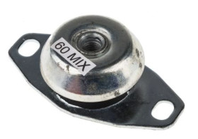 Mocowanie antywibracyjne, M12, Ø 120mm, H 35.3mm, 118, materiał: Guma naturalna 60 Shore A, RS PRO