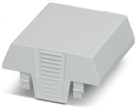 Upper part of housing, ABS/PC, (W x H x D) 67.6 x 75.26 x 36.95 mm, light gray, for enclosure, 1069889