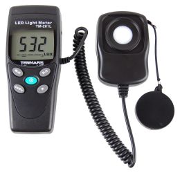 Luksomierz 0,1~200000 lx do diod LED TENMARS TM201L