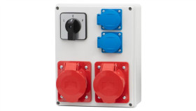 Rozdzielnica R-240 - Gniazda 2X16a 5P, 2X230v, L/P(32A)