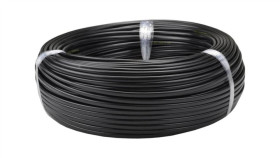 Przewód Prądowy H03vvh2-F / Omyp 300V 2X0,5 Płaski Czarny Linka Elektrokabel...