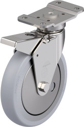 Blickle 900365 LPX-PGV 186XK-PG3-FI-SG-FA Rolka skrętna ze stali nierdzewnej Średnica koła: 186 mm Maksymalne obciążenie