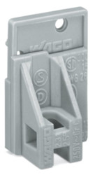 Ścianka koncowa Płytka końcowa WAGO Bloki zacisków do montażu na szynie Mocowanie szynowe