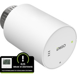 ENGO Controls ETRV-M28 - Głowica grzejnikowa bezprzewodowa, elektroniczna M28x1,5, bateryjna, biała