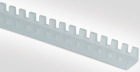 Edge protection profile, serrated edge, (W x H) 8.4 x 6.2 mm, PA, natural, 251-21409