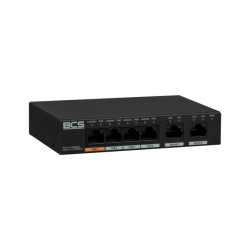 Switch PoE 6-portowy 1Gbps BCS-L-SP04G02G