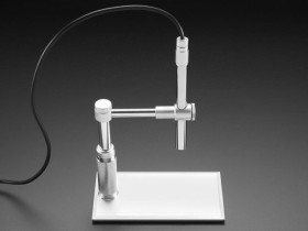 Adafruit Aluminum USB Microscope with Precision Stand