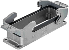 Surface mount housing, size 24B, die-cast aluminum, cross bow locking, IP66, 09628242301