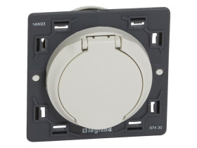 CELIANE Gniazdo odkurzacza centralnego białe 067430 LEGRAND