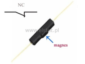 Kontaktron obudowany 14,5mm; NC