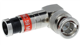 Wtyk Kompresyjny Kątowy Bnc-Wk/Zac-Rg59