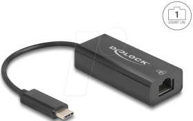 64306 Network card, USB type C, Fast Ethernet, 1x RJ45