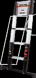 7063668 Telescopic ladder made of aluminium, up to 3.27 m, max. 150 kg,
