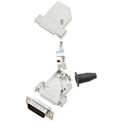 Encitech 6355-0090-02 DTSL15-SJSRG-S-DBP-K D-Sub Pin set 15 Pin Solder Bucket