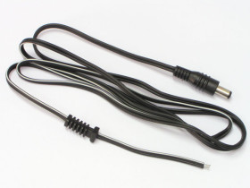 Wtyk DC 2.5/5.5 z przewodem 1.5m