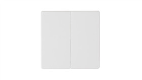 Simon 82 Klawisz Podwójny Łącznika Świecznikowego Biały 82026-30