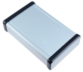 1455J1201 Hammond Aluminium Instrument Enclosure 120 x 78 x 27mm