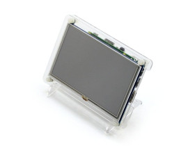HDMI 5" 800x480 Touch Screen & Clear Case (USB) [Discontinued]