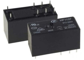 JQX-115F-012-2ZS przekaźnik elektromagnetyczny DPDT, zas. 12Vdc