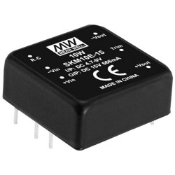 Mean Well SKM10B-15 DC/DC converter 10W 666mA 1 output 1x1 inch module