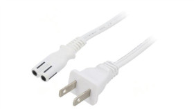 Kabel: 2X18awg, Iec C7 Żeński,Nema 1-15 (A) Wtyk, 5M, Lt-301+503B Spt-2 18/2...