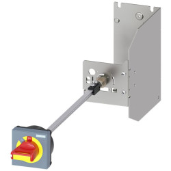 Dźwignia z mechanizmem do Wyłączniki S2 516mm kolor czerwony, żółty Siemens SIRIUS