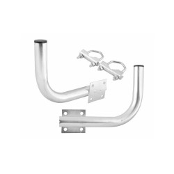 Uchwyt antenowy SAT balkonowy "R" prawy 30cm z cybantami / LxSAT52