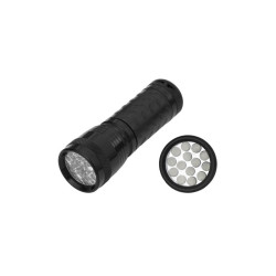 Latarka 9 LED aluminiowa