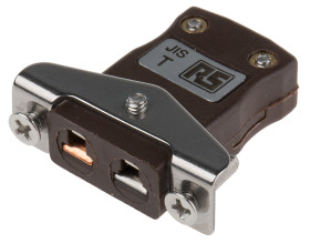 Złącze termoparowe Złącze termoparowe RS PRO do Termopara typu T Miniaturowe Uchwyt ze stali nierdzewnej