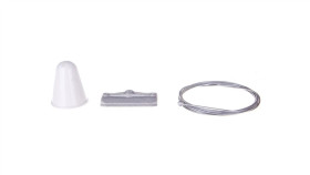 Zawieszenie Linkowe 2M Małe Do Szyny 3-F Owalnej/Kwadratowej Iv7606-00-31