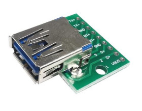MODUŁ GNIAZDO USB A 3.0 DO PŁTKI PROTOTY
