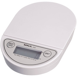 Maul 1622002 MAUL oval Letter Scales 2kg 1g Battery-Powered White