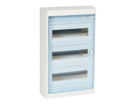 Rozdzielnica natynkowa 36 modułowa 3x12M drzwi transparentne IP40 Nedbox 601248 LEGRAND