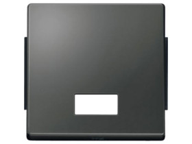 MERTEN Aquadesign Klawisz pojedynczy z okienkiem sygnalizacyjnym antracytowy MTN343814 SCHNEIDER ELECTRIC