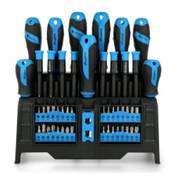 Zestaw wkrętaków i bitów z magnetyzerem Lanberg NT-0804 - 50 elementów