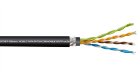 Kabel Ftp Kat.5E S/Utp 4X2x0,48 Linka Czarna Bitsound /500M/