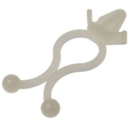 Opaska kablowa Zacisk z blokadą skrętną, 10.4mm, materiał: Nylon 66, 27.3 x 10.4mm, RS PRO