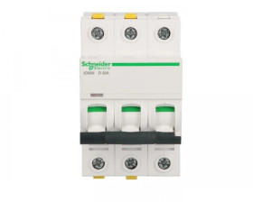 Wyłącznik nadprądowy 3P D 20A 6kA AC iC60N-D20-3 Acti9 A9F05320