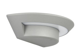 Kinkiet zewnętrzny Ufo 1880S, LED 7W, 4100K, kolor srebrny 0438621