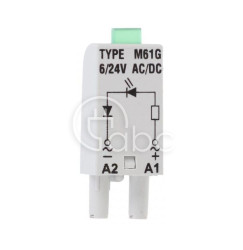 Moduł L LED zielony 6-24 V AC/DC M61G 854850