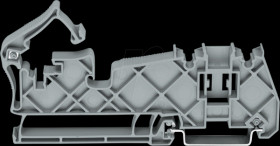 790-400 Busbar holder for copper busbars, 10 mm x 3 mm