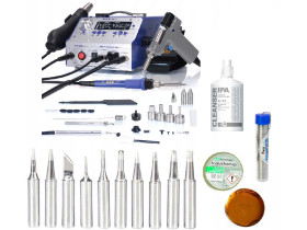 Stacja lutownicza WEP 948-II Rozlutownica groty cyna topnik