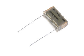 Kondensator papierowy 100nF 630V dc KEMET rozstaw: 20.3mm THT ±10