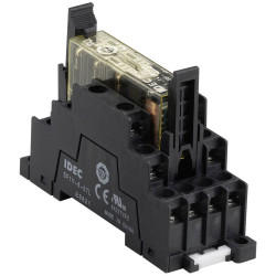 IDEC SF1V-6-07L Relay Socket 6-PIN for RF1V Series 75x29.8x58.9mm DIN Rail