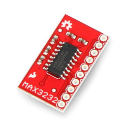 Transceiver Breakout MAX3232 3,3V/5V - konwerter RS232 - UART - SparkFun BOB-11189