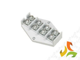 Listwa zaciskowa LZ 4x16mm2 76A płytka odgałęźna E.4006 PAWBOL