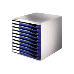 Leitz 5281-00-35 Desk drawer box blue 10 compartments