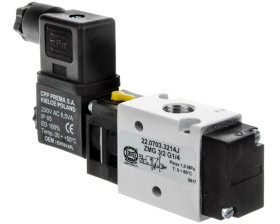 Zawór rozdzielający 230V AC 1MPa ZMG 3/2 G1/4 22.0703.3214J