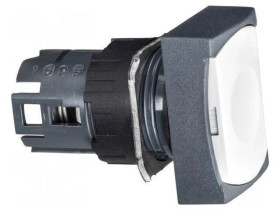 ZB6DA1 Przełącznik przyciskany 16mm Poz.stab 1 biały Poz 2